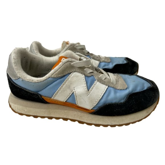 New Balance Other - New Balance Youth 237 V1 Blue/Orange Athletic Shoes Size 1Y (PH237EF)